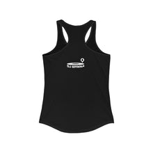 Load image into Gallery viewer, Women's JOURNEY Racerback Tank (Solid Black)