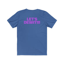 Load image into Gallery viewer, DJ Spinna JOURNEY "LET's DEW IT" Tee (Purple Print)