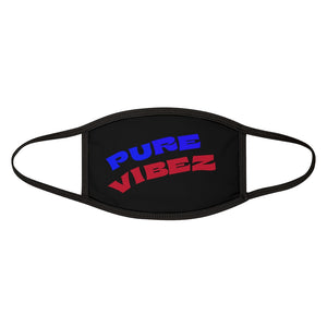 PURE VIBEZ (Blue/Red) Fabric Face Mask