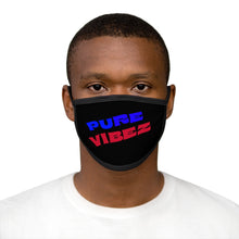 Load image into Gallery viewer, PURE VIBEZ (Blue/Red) Fabric Face Mask

