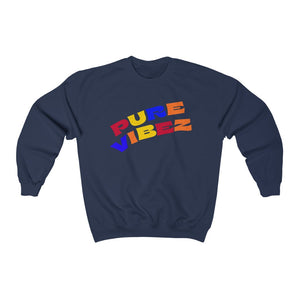PURE VIBEZ Unisex Heavy Blend™ Crewneck Sweatshirt (NAVY)